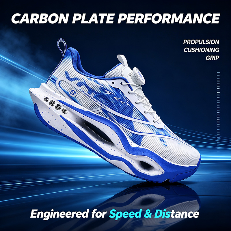 Carbon Plate Marathon Racing Shoes - Scarpe da corsa con piastra in