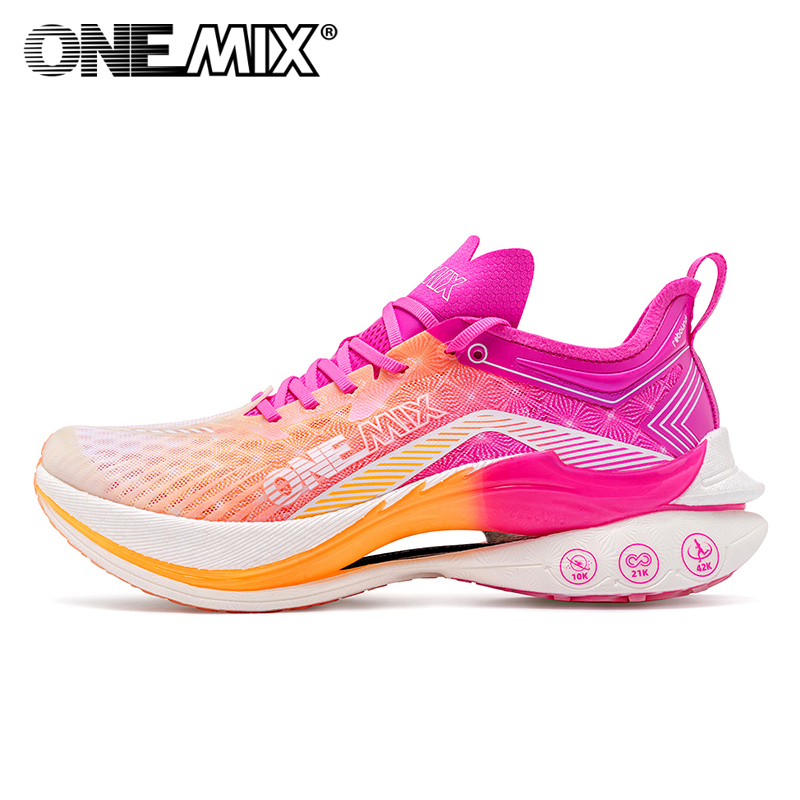 Carbon Plate Marathon Racing Shoes - ONEMIX Scarpe da Corsa da Donna